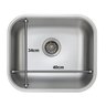 Cuba Cozinha Aço Inox Escovado N3 40x34x17cm Pia Funda 304 - 4