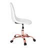 Cadeira Office Eiffel - Botonê | Branca - Rose Gold - 5