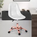 Ver imagem 4 de Cadeira Office Eiffel - Botonê | Branca - Rose Gold