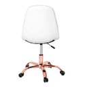 Ver imagem 3 de Cadeira Office Eiffel - Botonê | Branca - Rose Gold