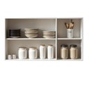 Ver imagem 6 de Armário Aéreo 120 cm 3 Portas Americano Provençal Branco