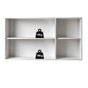 Ver imagem 7 de Armário Aéreo 120 cm 3 Portas Americano Provençal Branco
