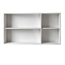 Ver imagem 4 de Armário Aéreo 120 cm 3 Portas Americano Provençal Branco