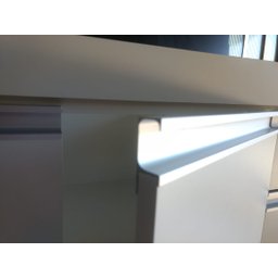 - Gabinete para Pia de Cozinha 1,50m Donatello Preto e Branco Fosco 100% Mdf 15mm Rino Móveis - 7