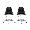 Ver imagem 1 de Conjunto 2 Cadeiras Eames – Acabamento Cromado, Cor Sólida e Qualidade