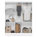 Ver imagem 7 de Guarda-Roupa 5P Ártico MDP Branco
