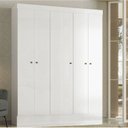 Ver imagem 1 de Guarda-Roupa 5P Ártico MDP Branco