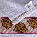 Ver imagem 3 de Pano de Copa Bella Cucina 100% Algodão Lufamar 42x65cm - Pizza