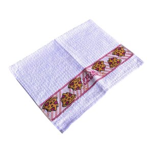 Pano de Copa Bella Cucina 100% Algodão Lufamar 42x65cm - Pizza