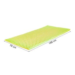 Manta Perfilada Massageadora Fa Colchões Casca de Ovo D-23 Pró Life Solteiro 78x188x3,5cm 14481 - 4