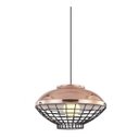 Ver imagem 1 de Pendente Ferro Cobre e Arame Adely Lighting