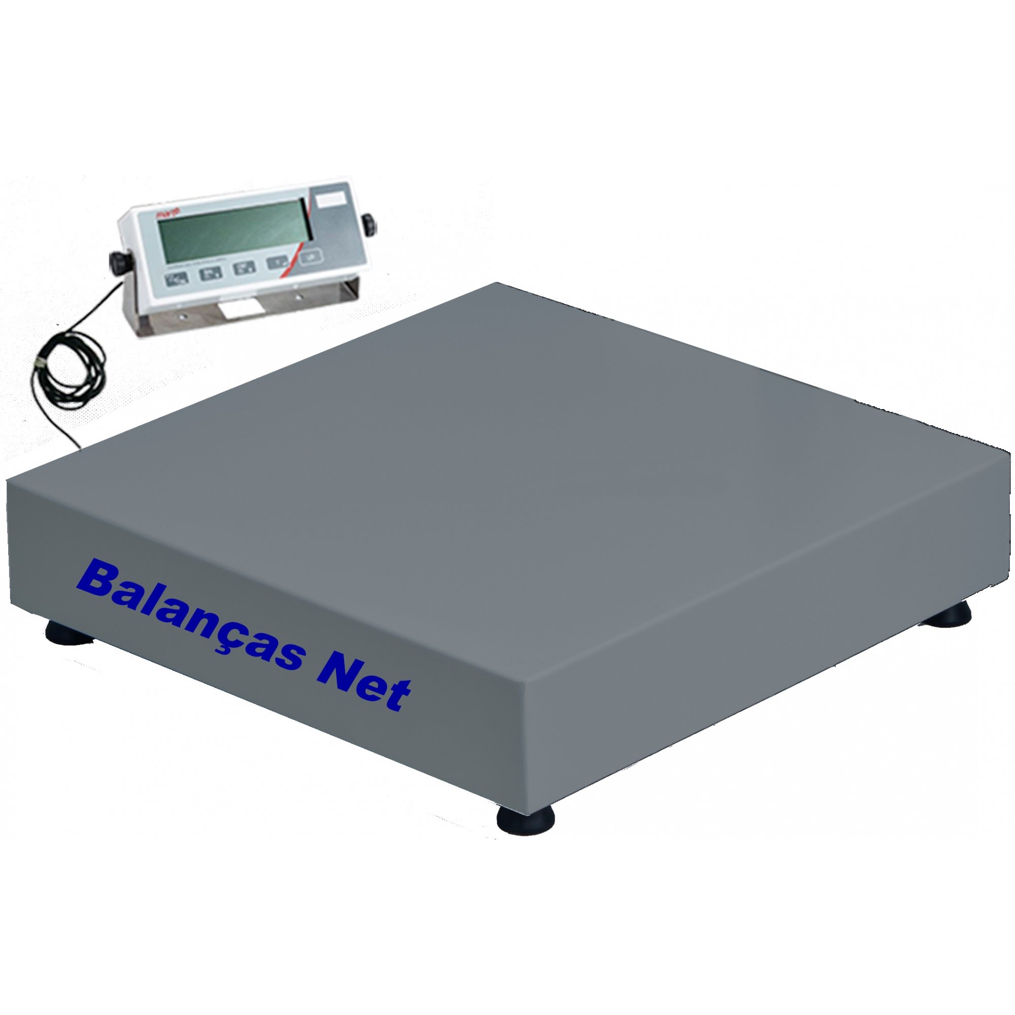 BALANÇA ELETRÔNICA 100kg x 20g - PLATAFORMA AÇO CARBONO 40x40cm - MARTE ...