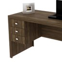 Ver imagem 3 de Mesa para Escritório Me4113 Nogal Tecnomobili