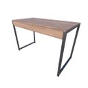 Ver imagem 4 de Pé de Mesa Industrial Forte e Moderno Par em Metalon