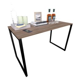 Pé de Mesa Industrial Forte e Moderno Par em Metalon - 3