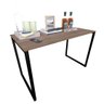 Pé de Mesa Industrial Forte e Moderno Par em Metalon - 3