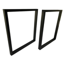 Ver imagem 1 de Pé de Mesa Industrial Forte e Moderno Par em Metalon