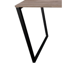 Pé de Mesa Industrial Forte e Moderno Par em Metalon - 6