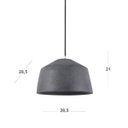 Ver imagem 2 de Pendente Concreto Hand Made Adely Lighting