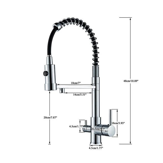 Torneira Cozinha Gourmet Monocomando 50cm Novadedor:inox - 2