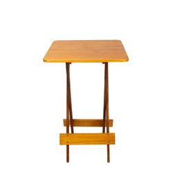 Mesa Bistro Quadrada Pinos Cor Mel - 1