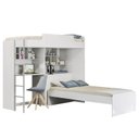 Ver imagem 1 de Beliche Juvenil Office New Conect Branco - Santos Andirá