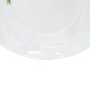 Ver imagem 3 de Prato de Porcelana Sobremesa Flores - Brilho de Diamante 19cm 1 Peça