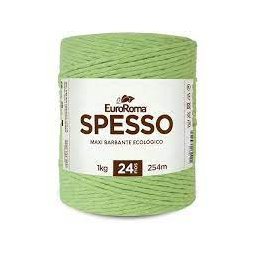 BARBANTE SPESSO EUROROMA 24 FIOS 1KG ORIGINAL - VERDE LIMÃO - 1