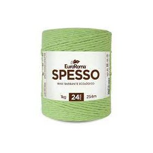 BARBANTE SPESSO EUROROMA 24 FIOS 1KG ORIGINAL - VERDE LIMÃO