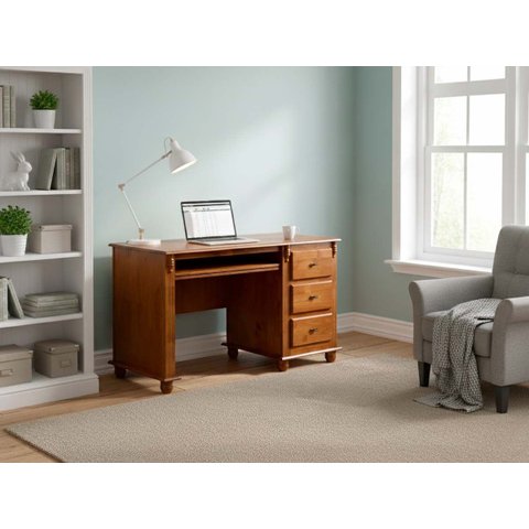 Escrivaninha de Madeira Linz 80 X 132 X 50 Cm (a X L X P)