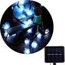 Ver imagem 4 de Pisca Cordão Natal Flores Solar Externo de 5m 20leds Branco