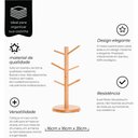 Ver imagem 2 de Suporte para Xícaras de Bambu Ecokitchen - Mimo Style 7783