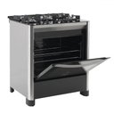 Ver imagem 2 de Fogão de Piso 5 Bocas Gran Cheff Tripla Chama com Grill 127v Inox - Fischer
