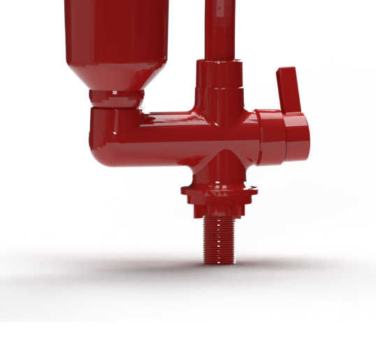Filtro Purificador Água Bancada Bica Móvel Vermelho + Refil - 2