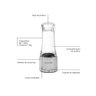 Moedor Tramontina Realce para Sal ou Pimenta em Acrilico e Aço Inox com Moinho em Ceramica - 2