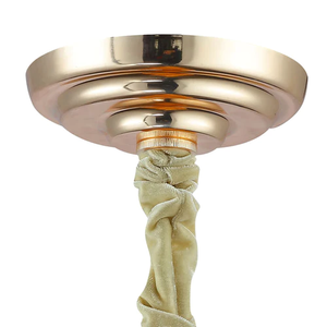 Pendente Hera French Gold e Transp (d)48cm (a)49cm 10xe14 400w - Aq030g