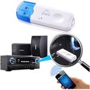 Ver imagem 3 de Pendrive Adaptador Receptor Via Bluetooth 2.1 Áudio Edr Usb - Branco /az