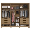 Ver imagem 2 de Guarda Roupa Casal 6 Portas New Guarapari
