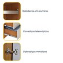 Ver imagem 6 de Guarda Roupa Casal Oregon 6 Portas 4 Gavetas com Pés Tcil Tcil Móveis Guarda Roupa Casal Oregon 6 Po