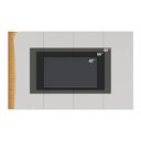 Ver imagem 4 de Painel para TV até 65 Polegadas com LED 216,8cm Multimóveis Crcol-PTV031 Off White/Madeirado
