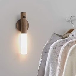 Luminaria Bastao Led Bateria Recarregavel Usb Inteligente Base Magnetica Luz Noturna Sensor Presença - 5