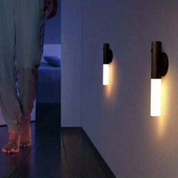 Luminaria Bastao Led Bateria Recarregavel Usb Inteligente Base Magnetica Luz Noturna Sensor Presença - 2