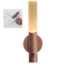 Ver imagem 1 de Luminaria Bastao Led Bateria Recarregavel Usb Inteligente Base Magnetica Luz Noturna Sensor Presença