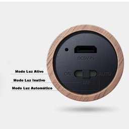 Luminaria Bastao Led Bateria Recarregavel Usb Inteligente Base Magnetica Luz Noturna Sensor Presença - 8