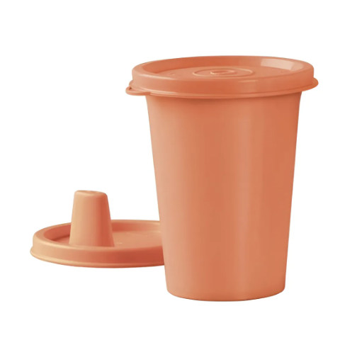 Copinho com Bico 200ml Rosado (pêssego/laranja) Tupperware
