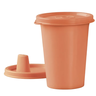 Copinho com Bico 200ml Rosado (pêssego/laranja) Tupperware - 1