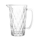 Ver imagem 2 de Jarra de Vidro Diamond Transparente 1,2l - Lehaví