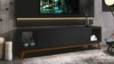 Ver imagem 2 de Rack para TV Delux 2.2 Preto - Móveisaqui