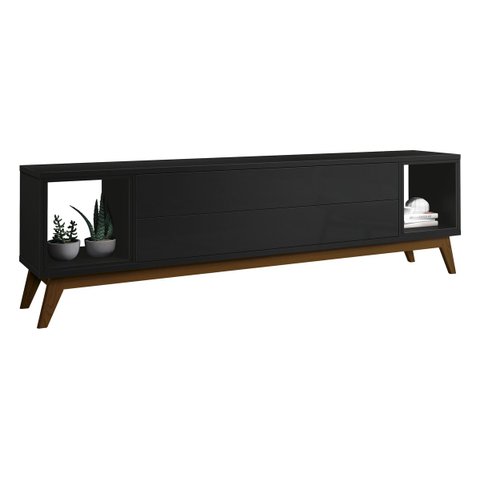 Rack para TV Delux 2.2 Preto - Móveisaqui