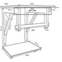 Ver imagem 4 de Kit Gabinete Banheiro 60cm com Cuba Oval + Torneira Cromada